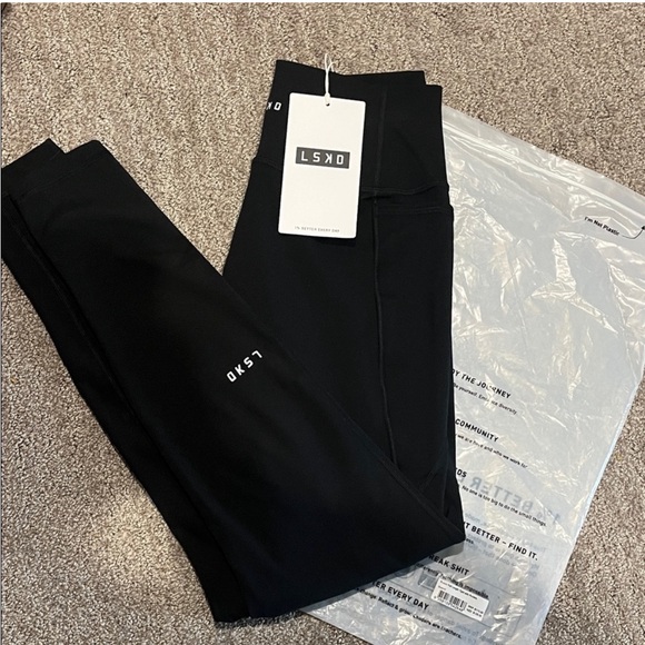Lskd Pants - LSKD Full Length Black Leggings